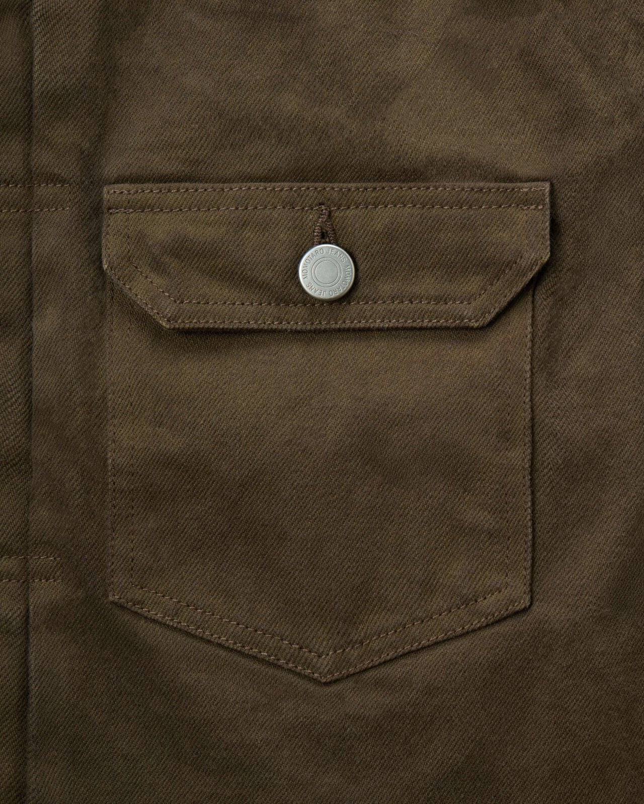 Momotaro Jeans MMGJ6004 #002 DENIM JACKET - MOSS