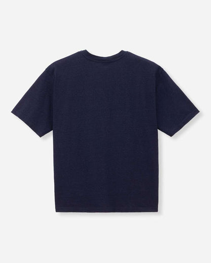 Momotaro Jeans MMTS6008 ID YARN DYED S/S TEE - ALPHABET FRONT