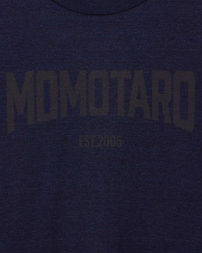 Momotaro Jeans MMTS6008 ID YARN DYED S/S TEE - ALPHABET FRONT