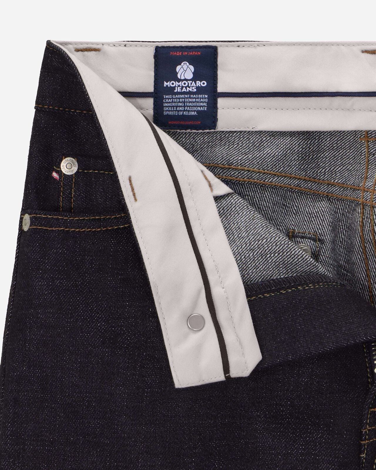 Momotaro Jeans MWJZ0410 ID #410 STANDARD WIDE WOMENS 14.7oz ZIPPER FLY