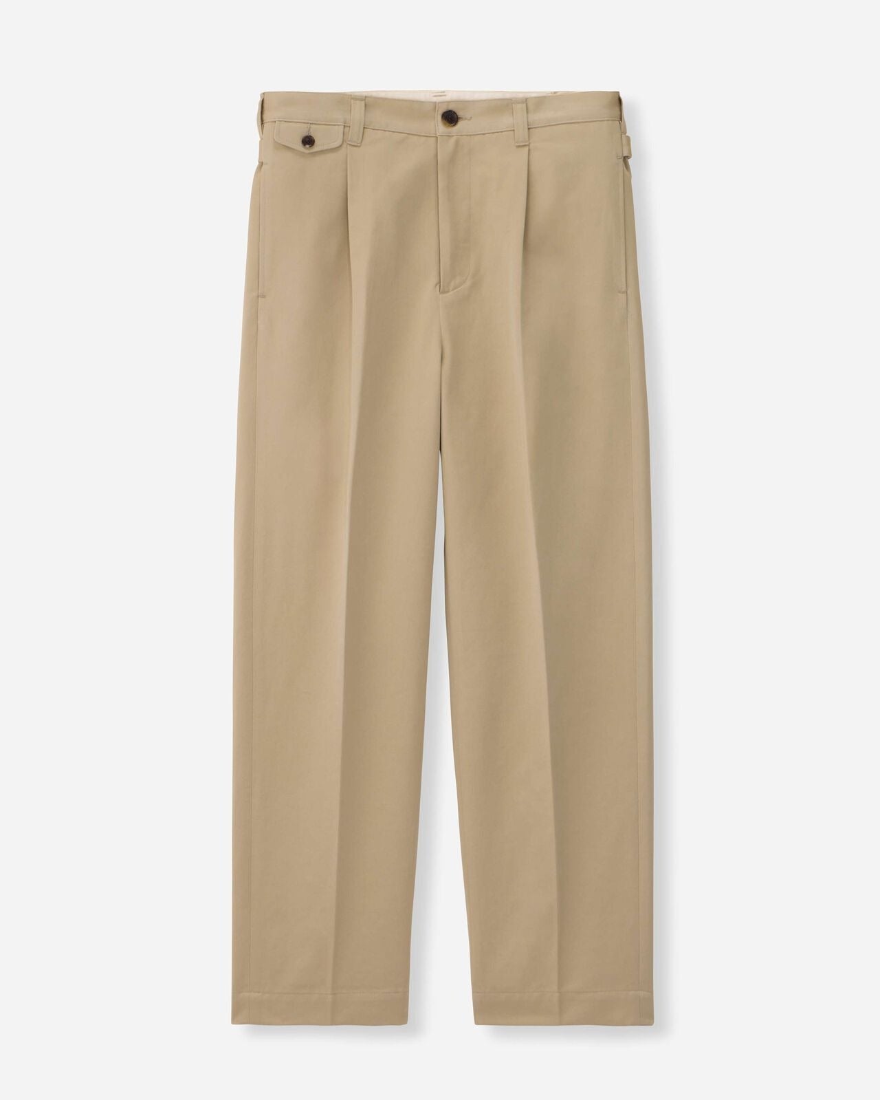 Momotaro Jeans MMPT6007 WESTPOINT TROUSERS-FABRIC DYE KHAKI