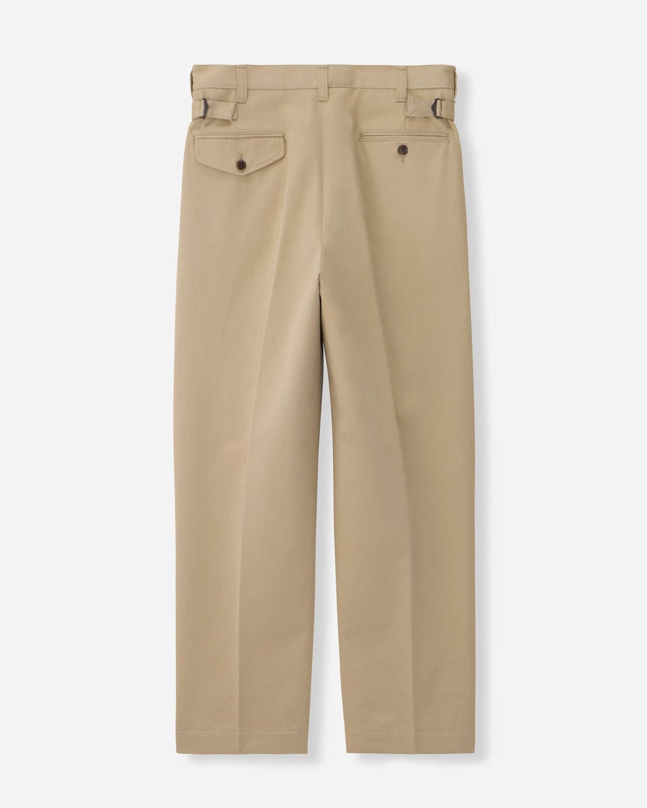 Momotaro Jeans MMPT6007 WESTPOINT TROUSERS-FABRIC DYE KHAKI