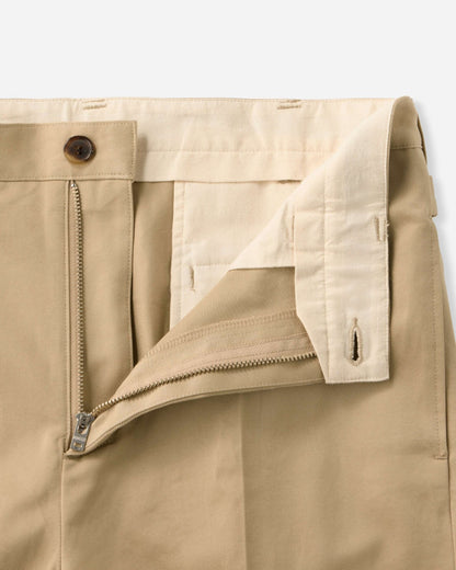 Momotaro Jeans MMPT6007 WESTPOINT TROUSERS-FABRIC DYE KHAKI