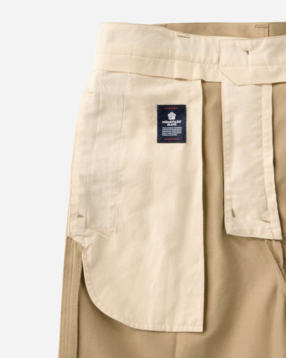 Momotaro Jeans MMPT6007 WESTPOINT TROUSERS-FABRIC DYE KHAKI