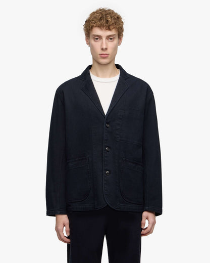Momotaro Jeans MMOT6200 ID SASHIKO TAILORED JACKET-OVERDYE