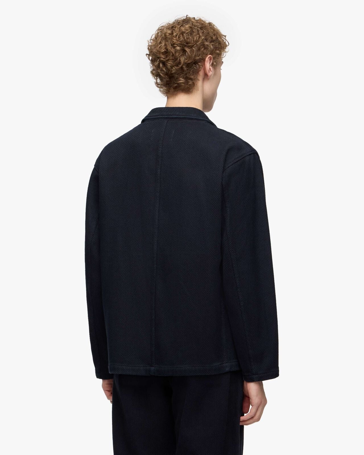 Momotaro Jeans MMOT6200 ID SASHIKO TAILORED JACKET-OVERDYE