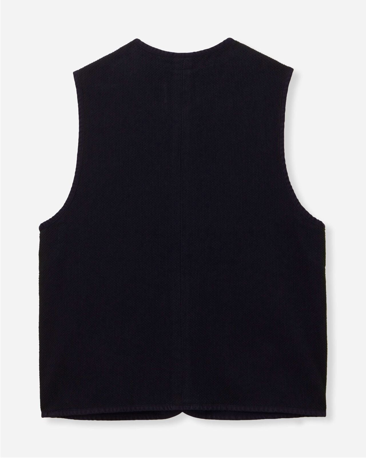 Momotaro Jeans MMVE6000 ID SASHIKO VEST-OVERDYE INDIGO