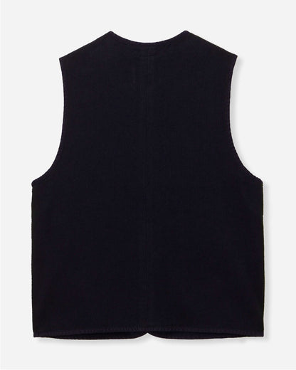 Momotaro Jeans MMVE6000 ID SASHIKO VEST-OVERDYE INDIGO