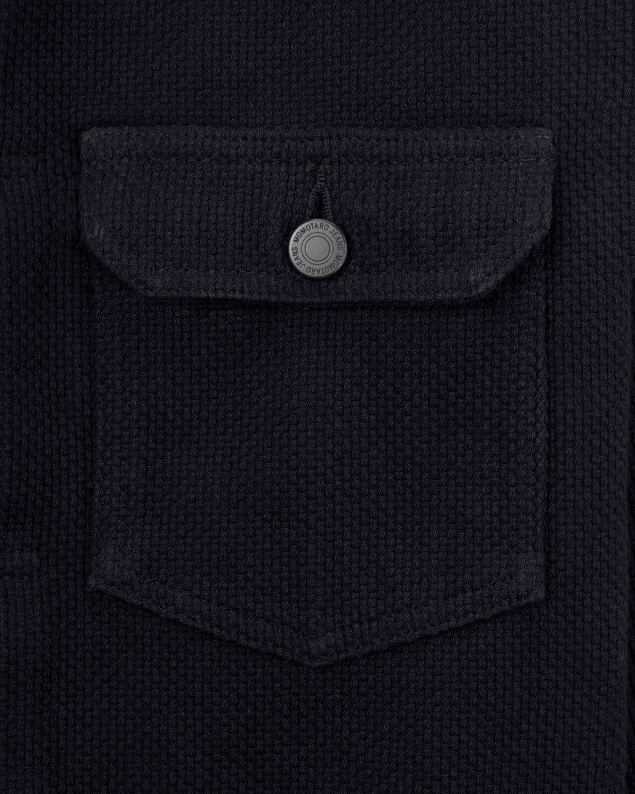 Momotaro Jeans MMGJ6005 ID #002 SASHIKO JACKET-OVERDYE