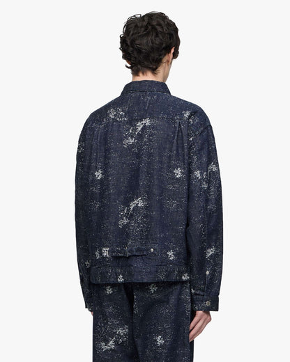 Momotaro Jeans MMGJ6006 ID #001 DENIM JKT - JAGUARD