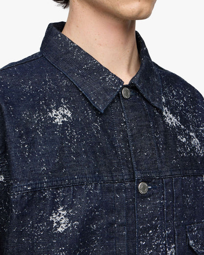 Momotaro Jeans MMGJ6006 ID #001 DENIM JKT - JAGUARD