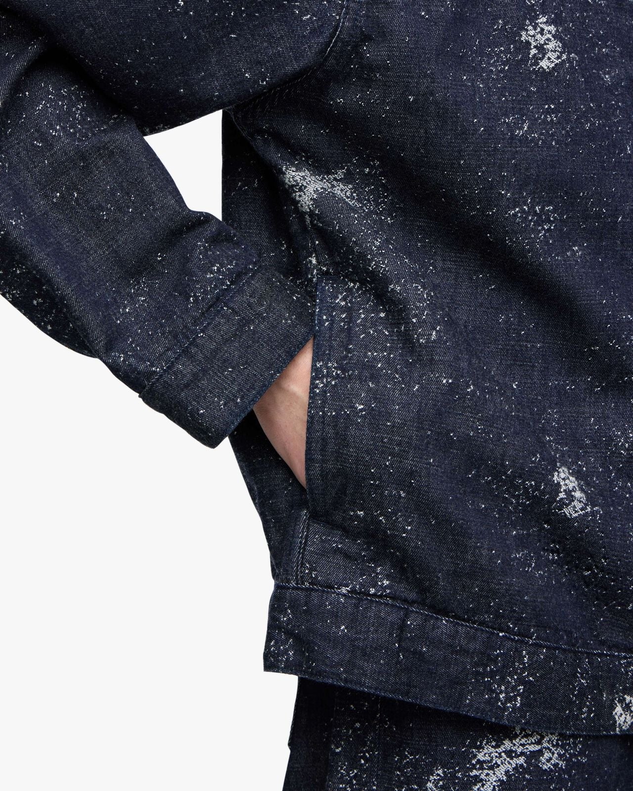 Momotaro Jeans MMGJ6006 ID #001 DENIM JKT - JAGUARD