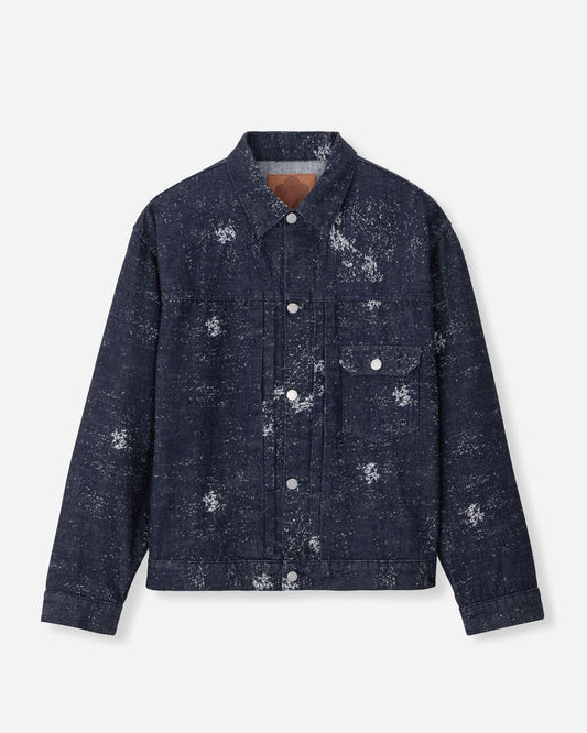 Momotaro Jeans MMGJ6006 ID #001 DENIM JKT - JAGUARD