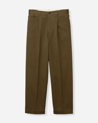 Momotaro Jeans MMPT6007 WESTPOINT TROUSERS-FABRIC DYE KHAKI