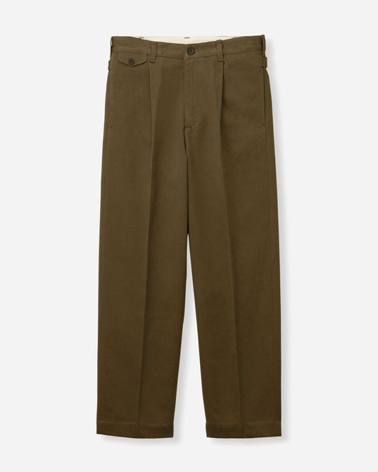 Momotaro Jeans MMPT6007 WESTPOINT TROUSERS-FABRIC DYE KHAKI