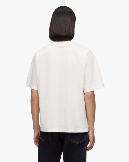 Momotaro Jeans MMTS6026 WHT ZIMBABWE COTTON S/S TEE - OCTOPUS