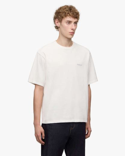 Momotaro Jeans MMTS6024 WHT ZIMBABWE COTTON S/S TEE - GHOST SHIP