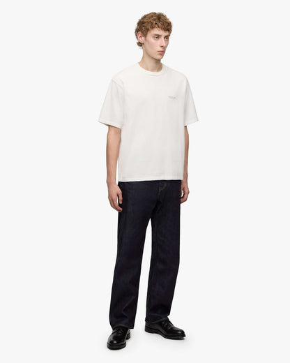 Momotaro Jeans MMTS6024 WHT ZIMBABWE COTTON S/S TEE - GHOST SHIP