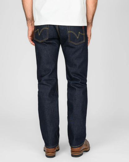 Iron Heart IH-666S-UHR 21/23oz Ultra Heavy Raw Selvedge Denim Slim Straight Cut Jeans - Indigo