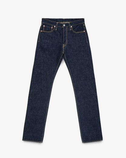 Iron Heart IH-634S-18 18oz Vintage Selvedge Denim Straight Cut Jeans - Indigo