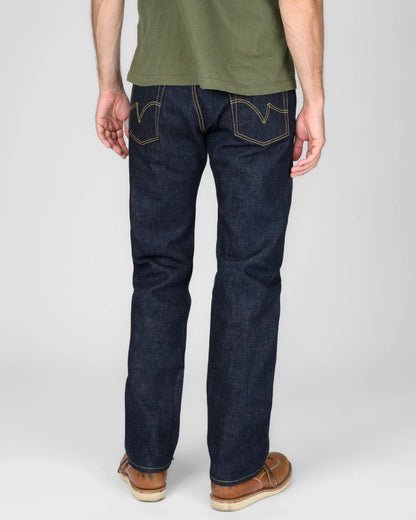Iron Heart IH-634S-18 18oz Vintage Selvedge Denim Straight Cut Jeans - Indigo