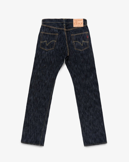 Iron Heart IH-634S-SLB 16oz Slubby Selvedge Denim Straight Cut Jeans - Indigo
