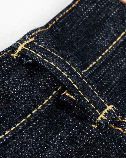 Iron Heart IH-634S-SLB 16oz Slubby Selvedge Denim Straight Cut Jeans - Indigo