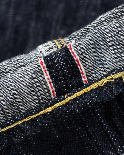 Iron Heart IH-634S-SLB 16oz Slubby Selvedge Denim Straight Cut Jeans - Indigo