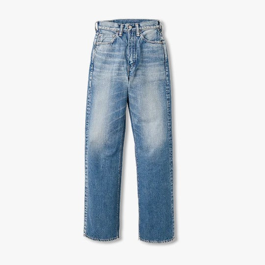 FullCount 0107SSHW - Womens Wide Straight "MONROE" Denim HW (Super Smooth)