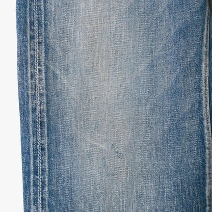 FullCount 0107SSHW - Womens Wide Straight "MONROE" Denim HW (Super Smooth)