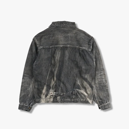 FullCount S2107BKSSHW - WWII Model 11.5oz Black Denim Jacket HW "Master Of Reaity"
