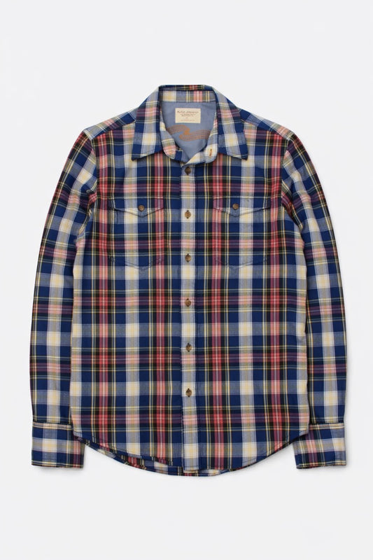 Gunnar Herringbone check