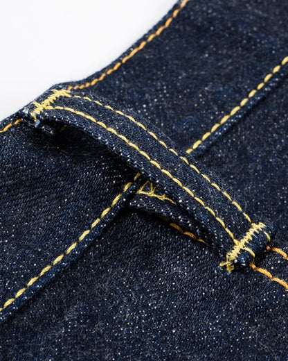 Iron Heart IH-634S-18 18oz Vintage Selvedge Denim Straight Cut Jeans - Indigo