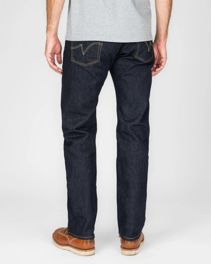 Iron Heart IH-634S-142 14oz Selvedge Denim Straight Cut Jeans - Indigo