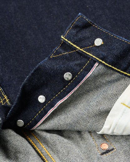 Iron Heart IH-634S-142 14oz Selvedge Denim Straight Cut Jeans - Indigo