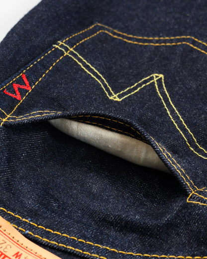 Iron Heart IH-634S-142 14oz Selvedge Denim Straight Cut Jeans - Indigo