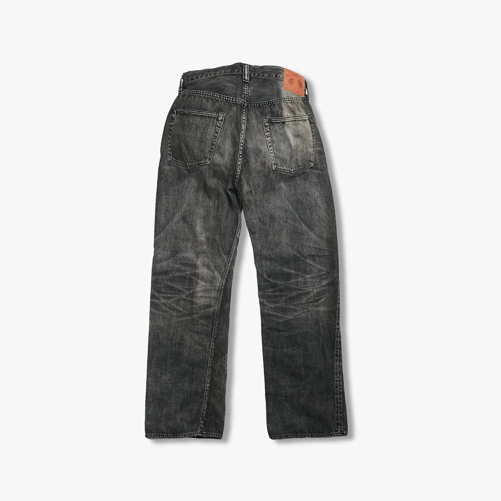 FullCount S0105BKSSHW - WWII Model 11.5oz Black Denim Pants HW "Master Of Reality"