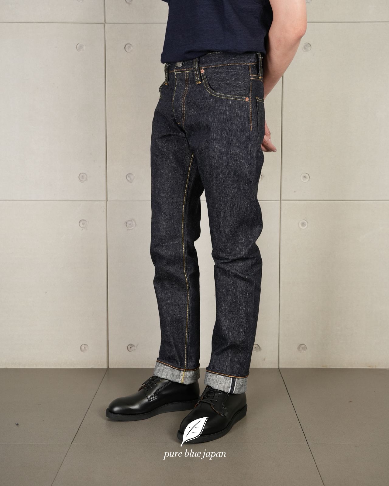 Pure Blue Japan XX-005 14oz Indigo Slim Straight