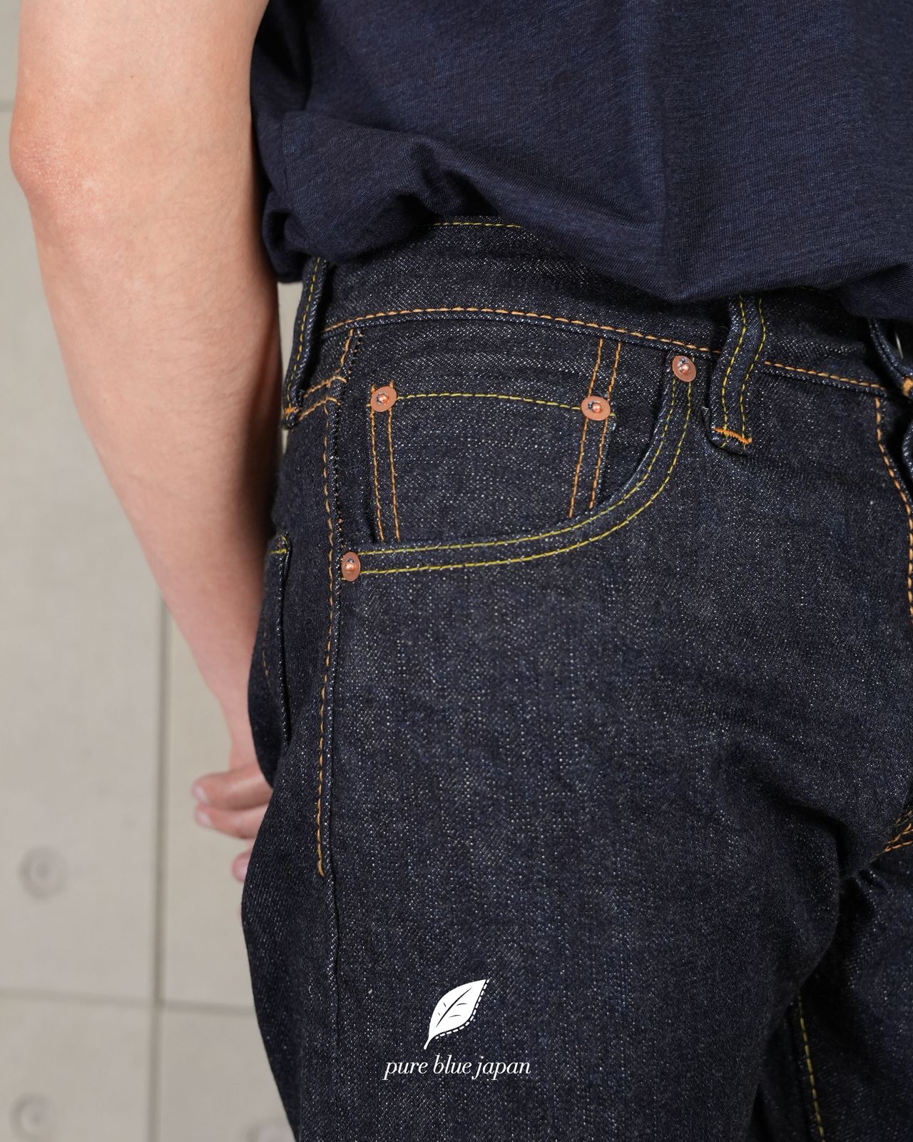 Pure Blue Japan XX-019 14oz Indigo Relaxed Tapered
