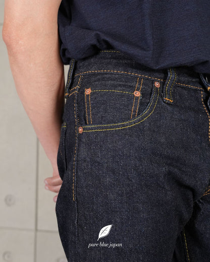 Pure Blue Japan XX-019 14oz Indigo Relaxed Tapered