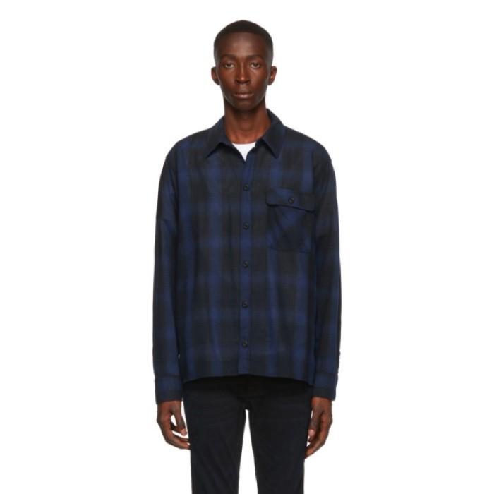 Sten Shadow Check B25/Navy