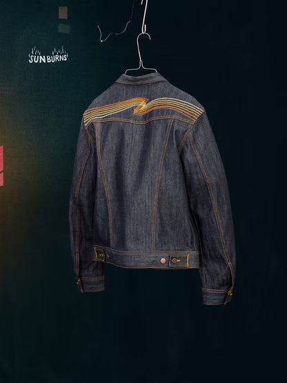 Conny Denim Jacket Sunburns B20/Blue