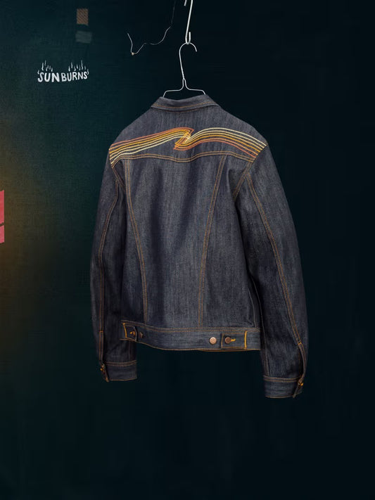 Conny Denim Jacket Sunburns B20/Blue