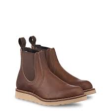 redwing 3190 6-INCH CLASSIC CHELSEA IN AMBER HARNESS LEATHER