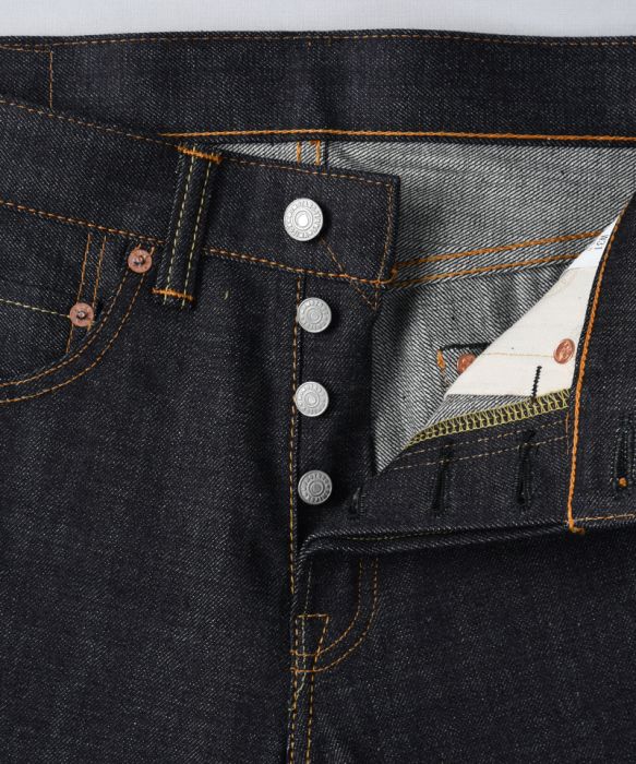 Momotaro 0306-70GSP 14oz Grey Denim Tight Tapered
