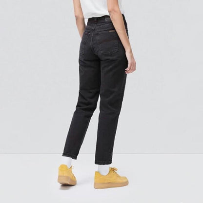 Nudie Breezy Britt Black Worn