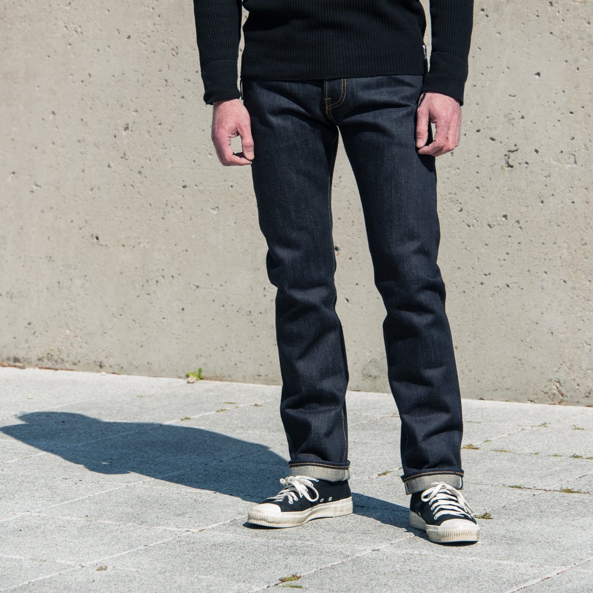 Iron Heart 555 XHS 25 oz Indigo Selvedge Denim Slim Fit