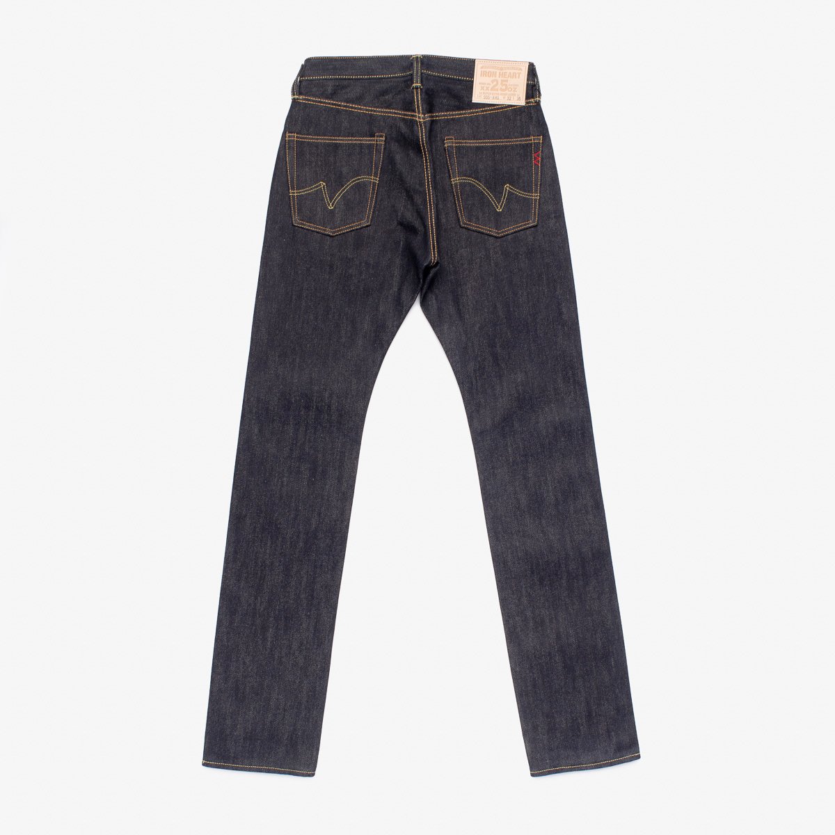Iron Heart 555 XHS 25 oz Indigo Selvedge Denim Slim Fit