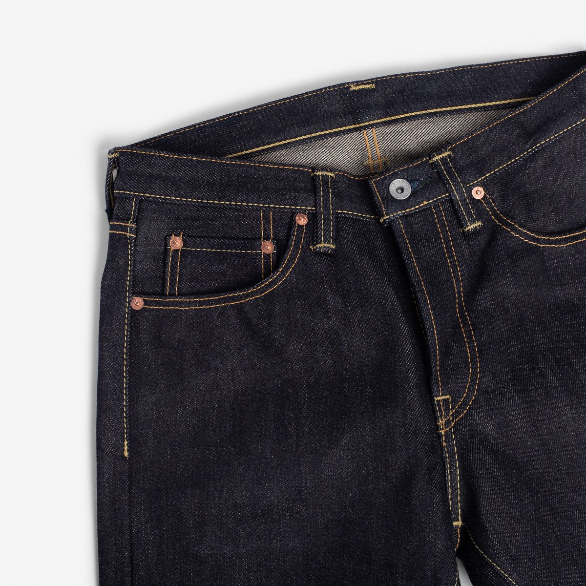 Iron Heart 555 XHS 25 oz Indigo Selvedge Denim Slim Fit