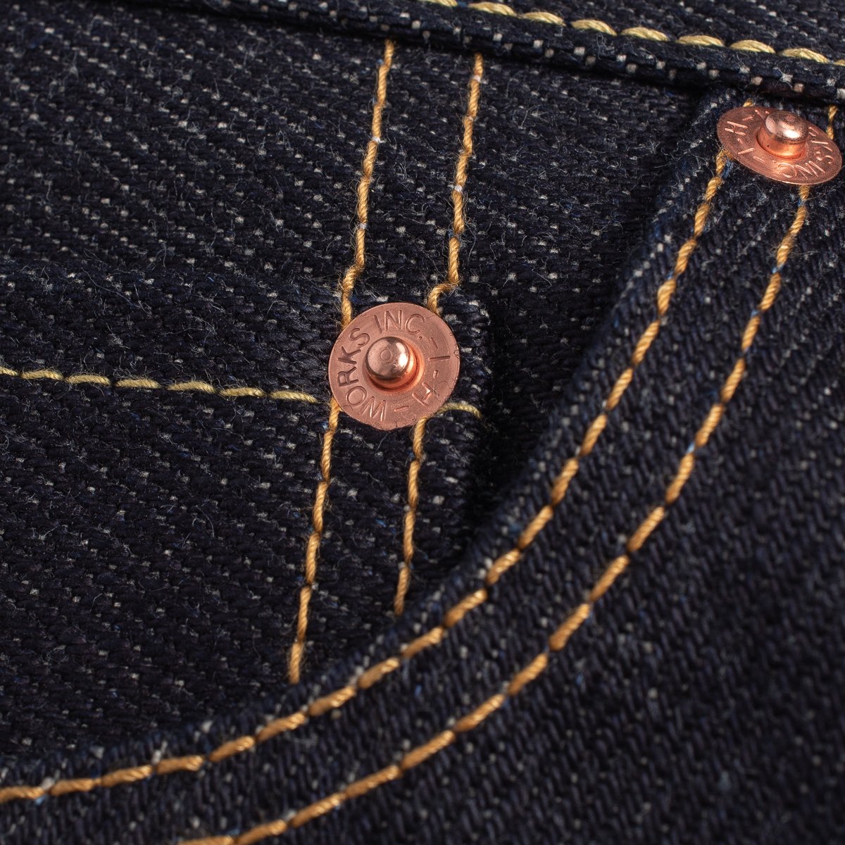 Iron Heart 555 XHS 25 oz Indigo Selvedge Denim Slim Fit